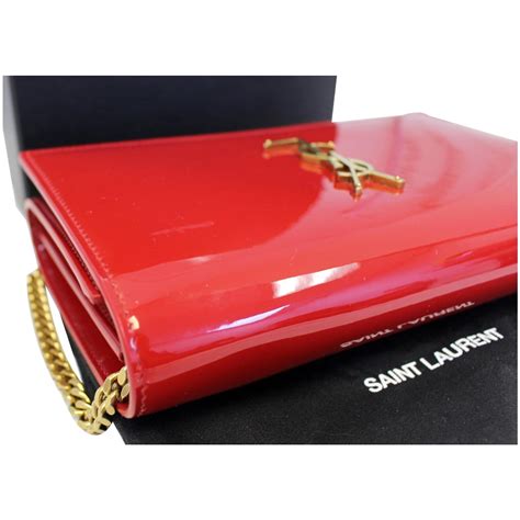 black patent ysl bag|red patent leather ysl bag.